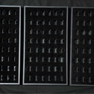 Black Ring Display Trays